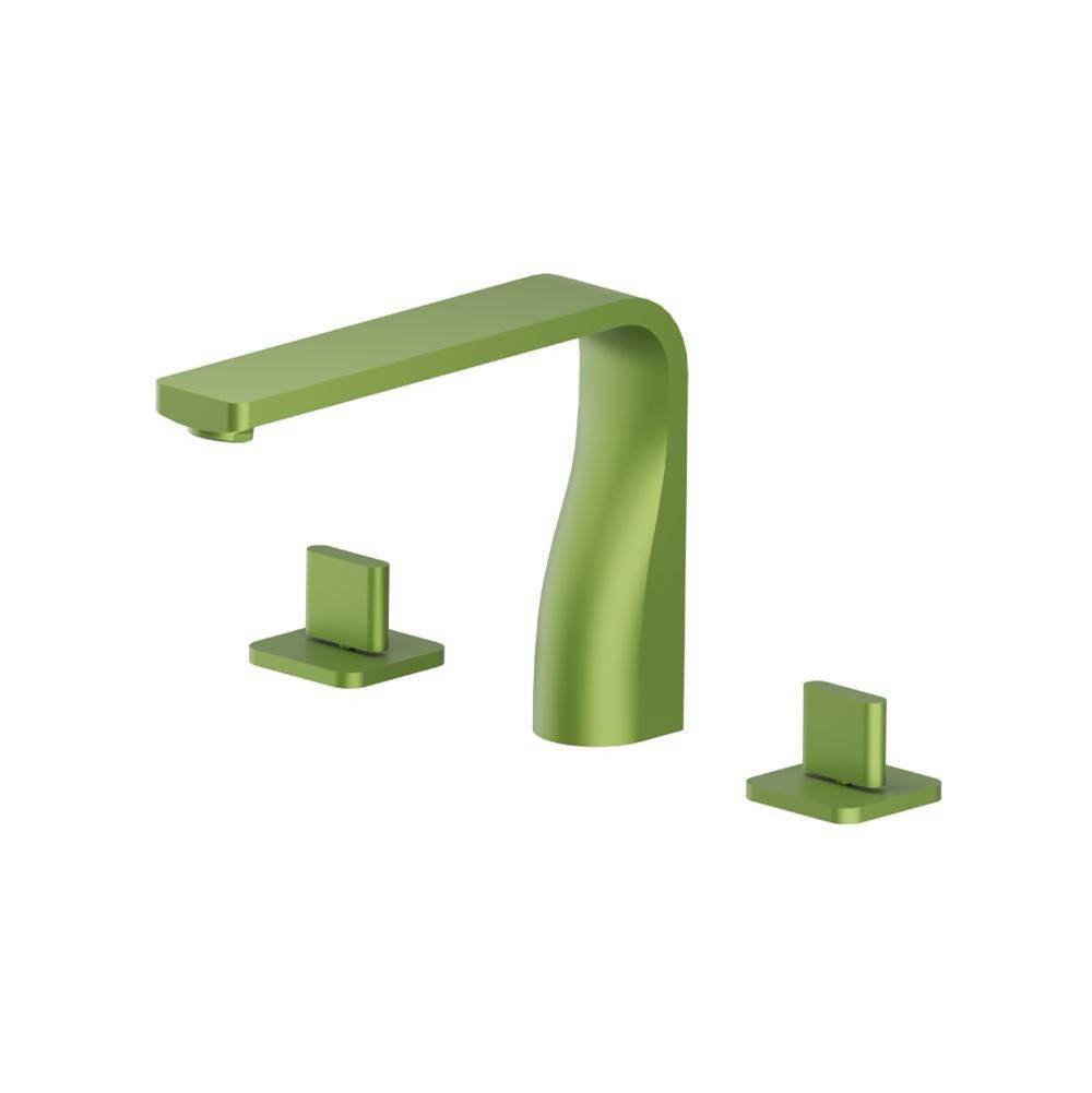 Isenberg By Flusso - 3 Hole Deck Mount Roman Tub Faucet - Isenberg Green
