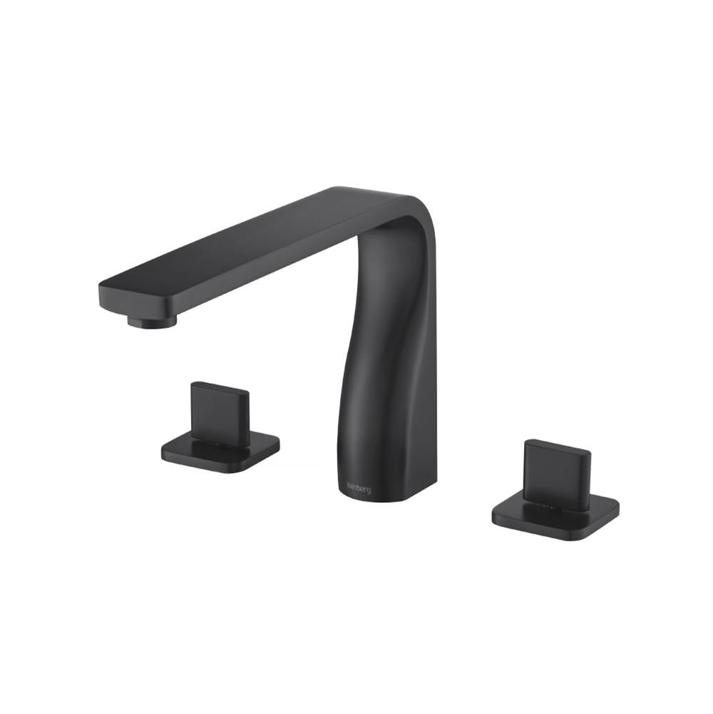 Isenberg By Flusso - 3 Hole Deck Mount Roman Tub Faucet - Matte Black