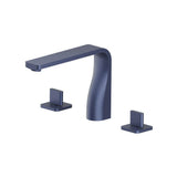 Isenberg By Flusso - 3 Hole Deck Mount Roman Tub Faucet - Navy Blue