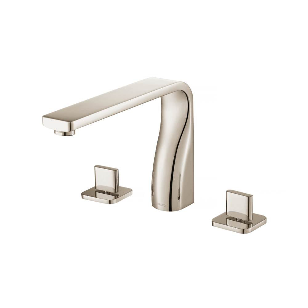 Isenberg By Flusso - 3 Hole Deck Mount Roman Tub Faucet - Polished Nickel PVD