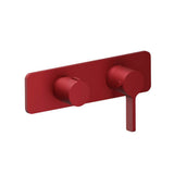 Isenberg By Flusso - 3/4'' Horizontal Thermostatic Shower Valve % Trim - 1 Ouptut - Crimson