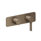 Isenberg By Flusso - 3/4'' Horizontal Thermostatic Shower Valve % Trim - 1 Ouptut - Dark Tan