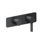 Isenberg By Flusso - 3/4'' Horizontal Thermostatic Shower Valve % Trim - 1 Ouptut - Rock Grey