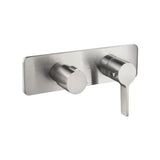 Isenberg By Flusso - Trim For Thermostatic Valve - Brushed Nickel PVD