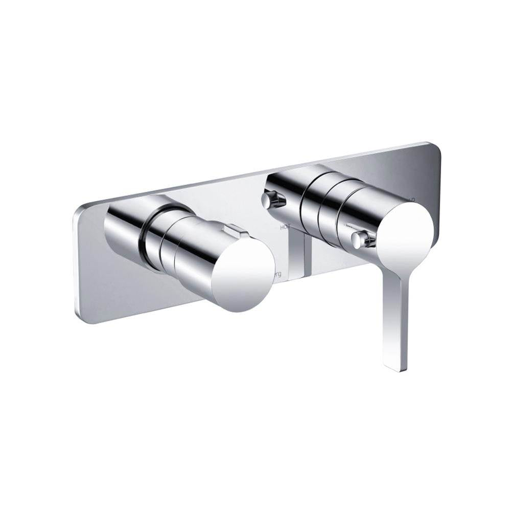 Isenberg By Flusso - Trim For Thermostatic Valve - Chrome