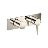 Isenberg By Flusso - 3/4'' Horizontal Thermostatic Shower Valve & Trim - 3 Output - Polished Nickel PVD