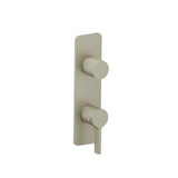 Isenberg By Flusso - 3/4'' Horizontal Thermostatic Shower Valve & Trim - 1- Output - Light Verde