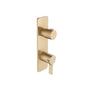 Isenberg By Flusso - 3/4'' Thermostatic Shower Valve & Trim  - 3-Output - Brushed Bronze Pvd