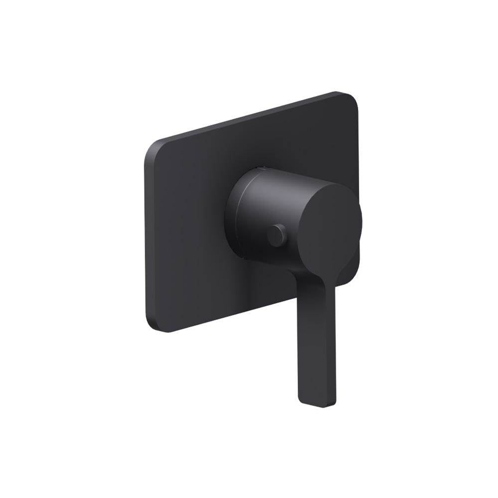 Isenberg By Flusso - 3/4'' Thermostatic Valve With Trim - Dark Grey