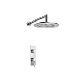Isenberg By Flusso - Single Output Shower Set With Shower Head And Arm - Chrome