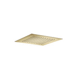 Isenberg By Flusso - 15'' Flush Mount Stainless Steel Showerhead / Rainhead - Satin Brass PVD