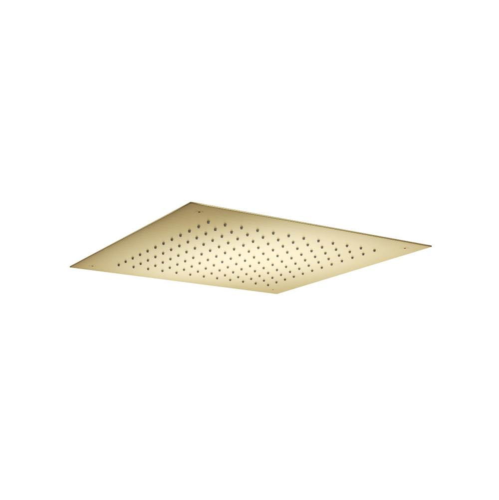 Isenberg By Flusso - 20'' Flush Mount Stainless Steel Showerhead / Rainhead - Satin Brass PVD