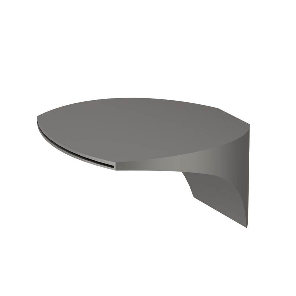 Isenberg By Flusso - Cascade Flow Tub Spout - Waterfall - Steel Grey