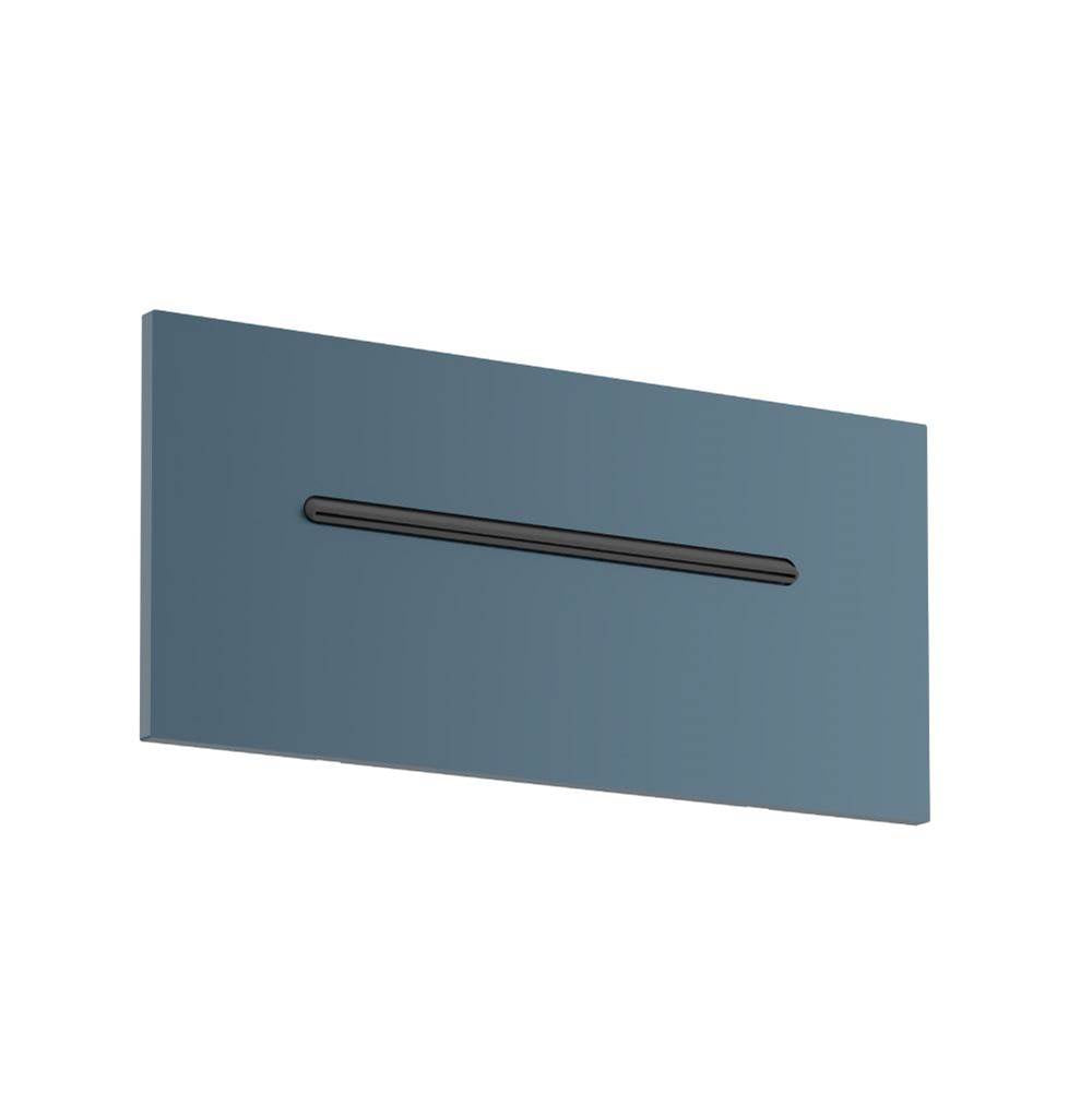 Isenberg By Flusso - Cascade Flow Built-In Water Fall Tub Filler - Blue Platinum