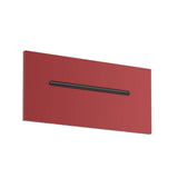 Isenberg By Flusso - Cascade Flow Built-In Water Fall Tub Filler - Deep Red
