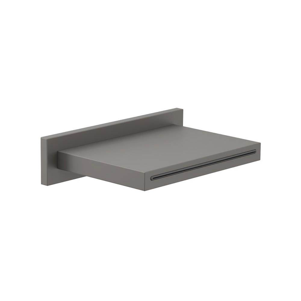 Isenberg By Flusso - Cascade Flow Water Fall Tub Filler - Steel Grey