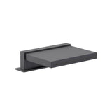 Isenberg By Flusso - Deck Mount Cascade Flow Water Fall Tub Filler - Dark Grey