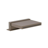 Isenberg By Flusso - Deck Mount Cascade Flow Water Fall Tub Filler - Dark Tan