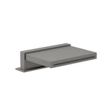 Isenberg By Flusso - Deck Mount Cascade Flow Water Fall Tub Filler - Steel Grey