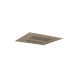 Isenberg By Flusso - 15'' Stainless Steel Flush Mount Rainhead With Cascade Waterfall - Dark Tan
