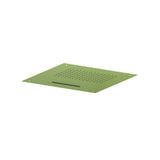 Isenberg By Flusso - 20'' Stainless Steel Flush Mount Rainhead With Cascade Waterfall - Isenberg Green