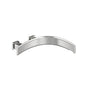 Isenberg By Flusso - Wall Mount Touchless Faucet With Electronic Sensor Box - Right Facing Curvature - Brushed Nickel PVD