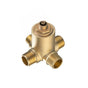 Isenberg By Flusso - Deck Mount Diverter Valve - Rough Brass