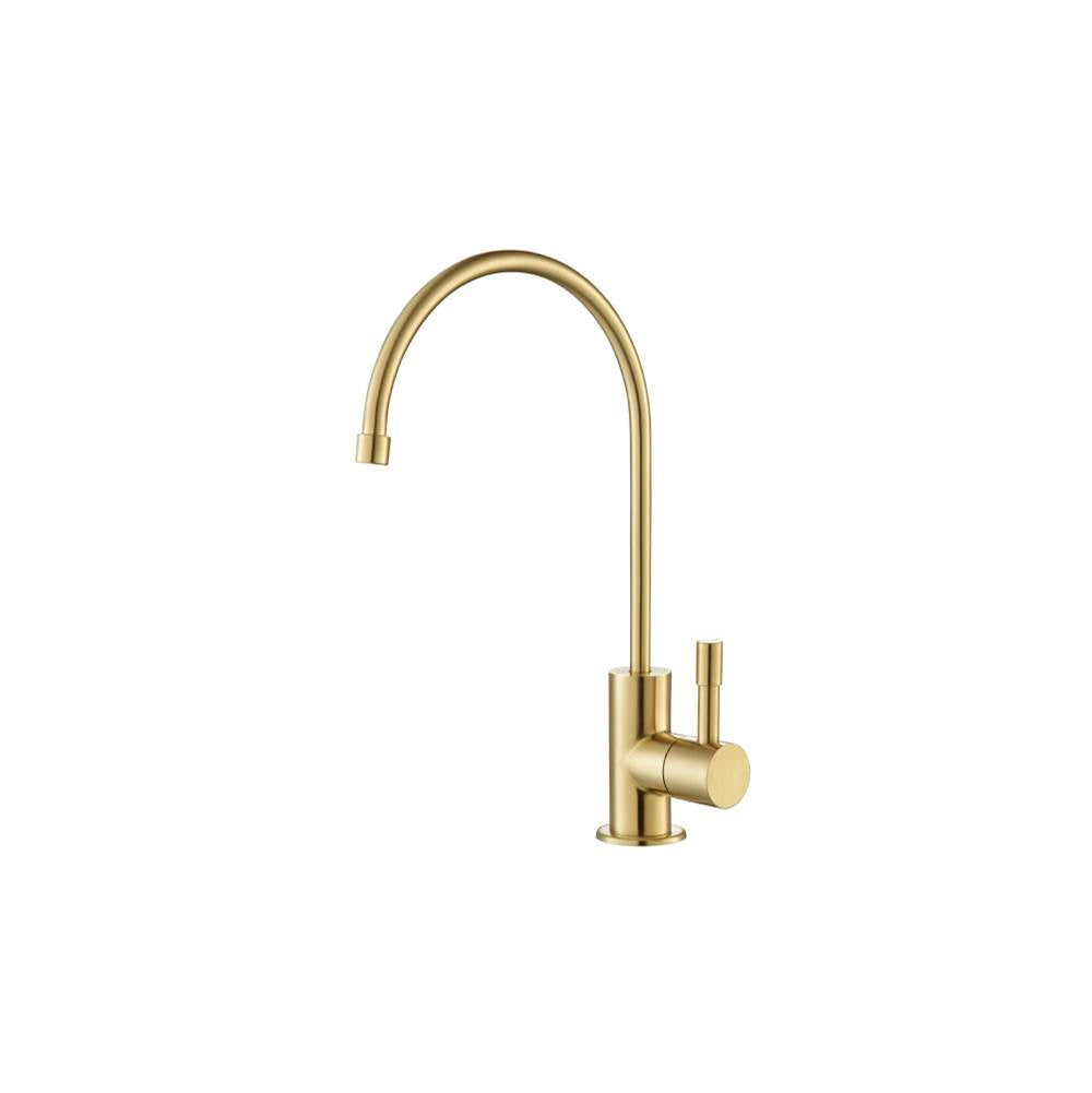 Isenberg By Flusso - Filter Faucet / Water Dispenser - Brushed Gold Pvd