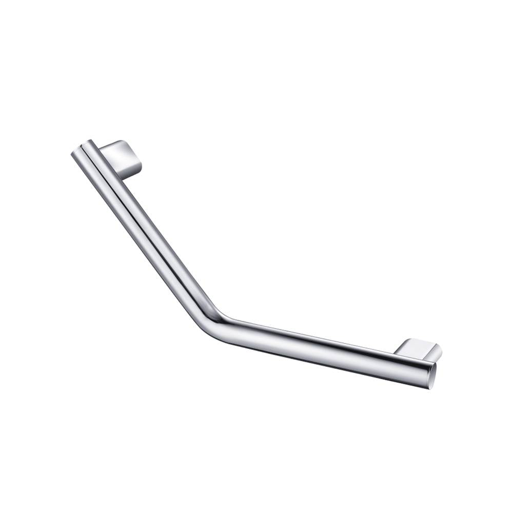 Isenberg By Flusso - Angled Shower Grab Bar  - 18'' - Chrome