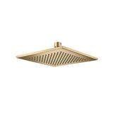 Isenberg By Flusso - 8'' Solid Brass Showerhead / Rainhead - Square - Brushed Bronze Pvd