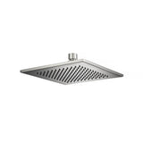 Isenberg By Flusso - 8'' Solid Brass Showerhead / Rainhead - Square - Brushed Nickel PVD