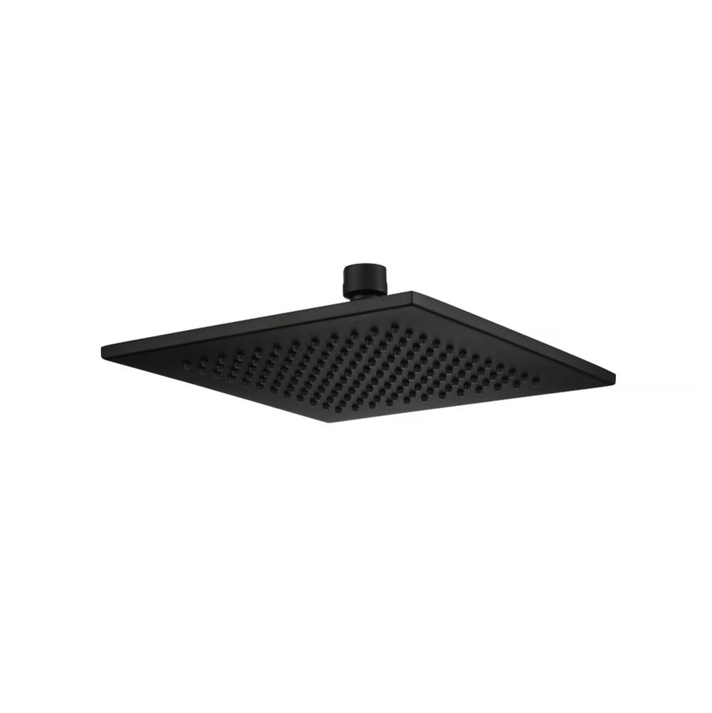 Isenberg By Flusso - 8'' Solid Brass Showerhead / Rainhead - Square - Matte Black