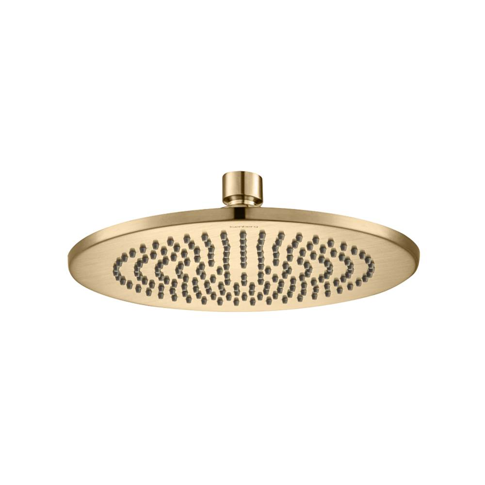 Isenberg By Flusso - 8'' Solid Brass Showerhead / Rainhead - Round - Brushed Bronze Pvd