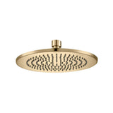 Isenberg By Flusso - 8'' Solid Brass Showerhead / Rainhead - Round - Brushed Bronze Pvd