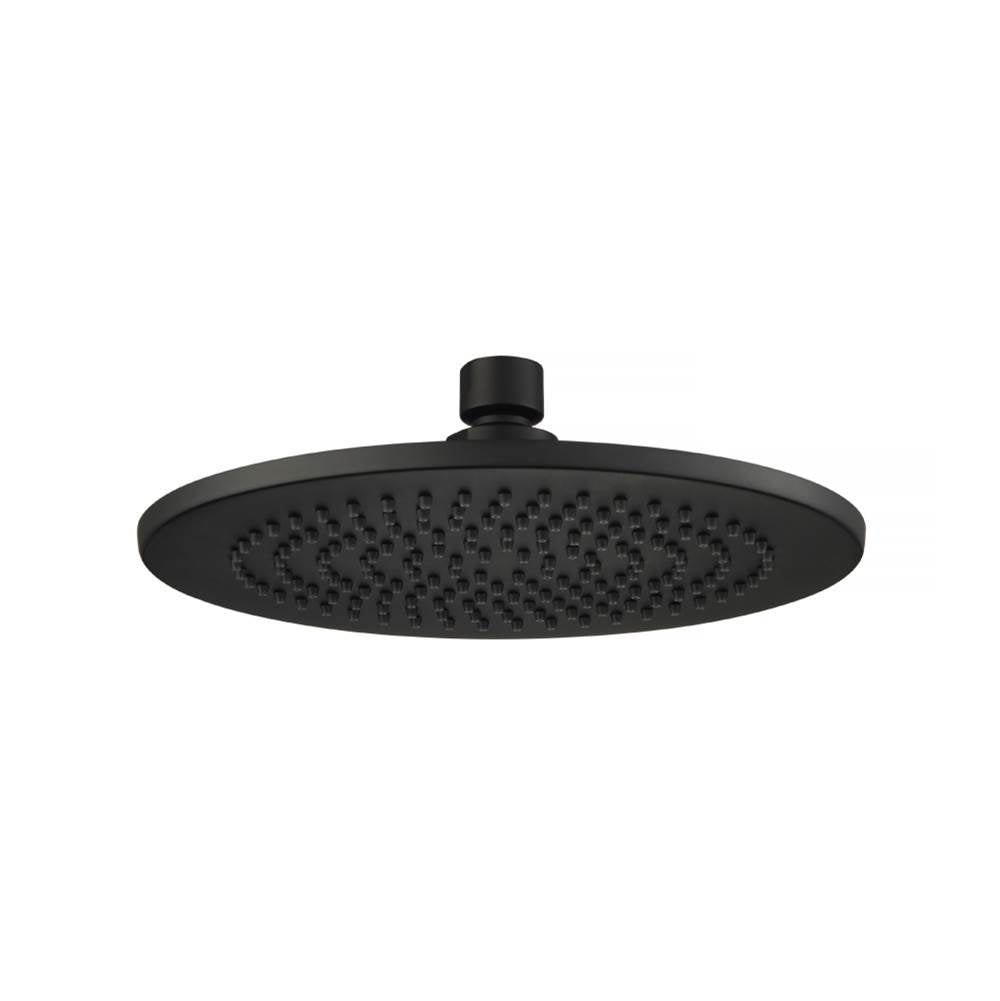 Isenberg By Flusso - 8'' Solid Brass Showerhead / Rainhead - Round - Matte Black