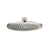 Isenberg By Flusso - 8'' Solid Brass Showerhead / Rainhead - Round - Polished Nickel PVD