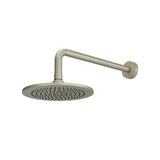 Isenberg By Flusso - 8'' Solid Brass Showerhead / Rainhead With 12'' Wall Mount Shower Arm - Army Green