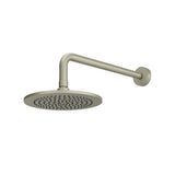 Isenberg By Flusso - 8'' Solid Brass Showerhead / Rainhead With 12'' Wall Mount Shower Arm - Light Verde