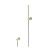 Isenberg By Flusso - Hand Shower Set With Wall Elbow, Holder and Hose - Light Tan
