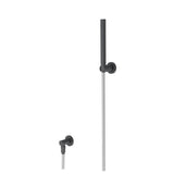 Isenberg By Flusso - Hand Shower Set With Wall Elbow, Holder and Hose - Rock Grey