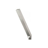 Isenberg By Flusso - Single Function Hand Held Shower Head - Brushed Nickel PVD