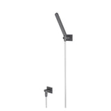 Isenberg By Flusso - Hand Shower Set With Wall Elbow, Holder and Hose - Dark Grey