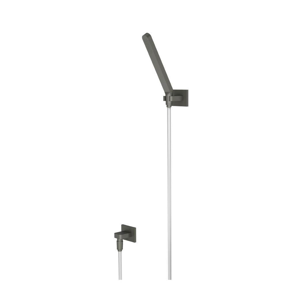 Isenberg By Flusso - Hand Shower Set With Wall Elbow, Holder and Hose - Dark Green