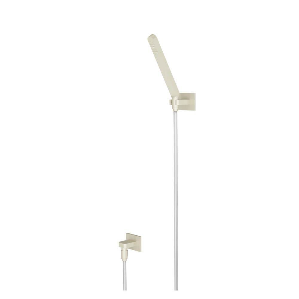 Isenberg By Flusso - Hand Shower Set With Wall Elbow, Holder and Hose - Light Tan