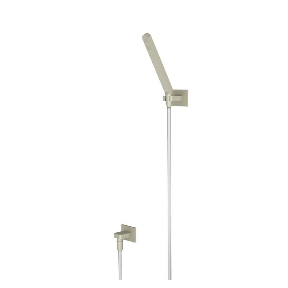 Isenberg By Flusso - Hand Shower Set With Wall Elbow, Holder and Hose - Light Verde