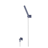 Isenberg By Flusso - Hand Shower Set With Wall Elbow, Holder and Hose - Navy Blue