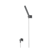Isenberg By Flusso - Hand Shower Set With Wall Elbow, Holder and Hose - Rock Grey