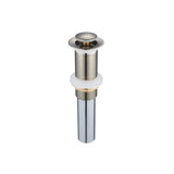 Isenberg By Flusso - 1-1/4'' Pop-up Drain Assembly Without Overflow - Brushed Nickel PVD