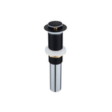 Isenberg By Flusso - 1-1/4'' Pop-up Drain Assembly Without Overflow - Matte Black