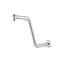 Isenberg By Flusso - Round Shower Arm With Flange - 14'' - S-Shaped - Chrome